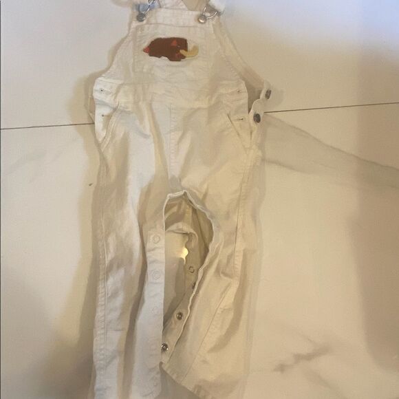 Target x Christian Rogers wooly mammoth overalls BNWOT #10 - Picture 3 of 5